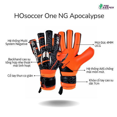 Găng Tay Thủ Môn HOsoccer One NG Apocalypse