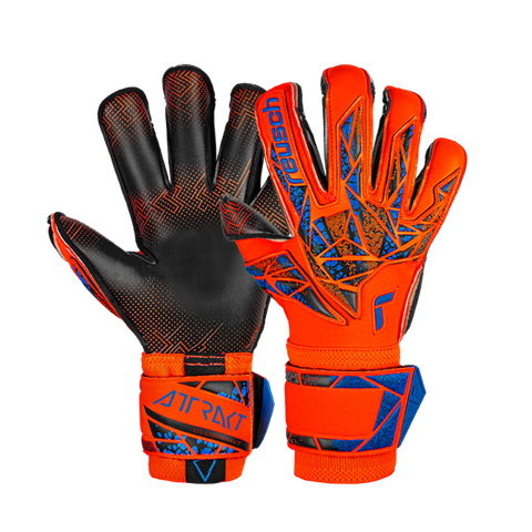 Găng Tay Thủ Môn Reusch Attrakt Gold X Evolution GluePrint Hyper Orange