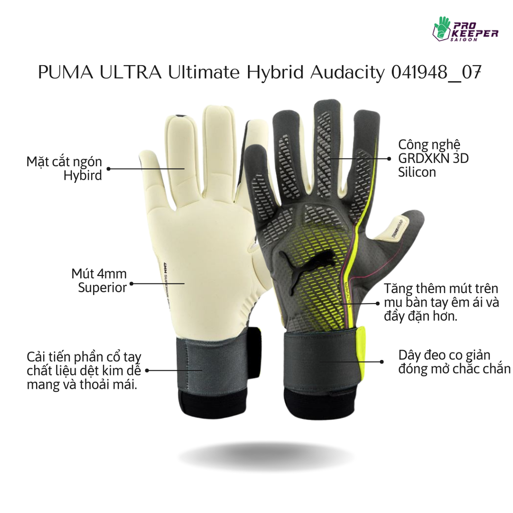 [Nhẹ Mõng Cảm Giác] Găng Tay Thủ Môn Puma Ultra Ultimate Hybrid Audacity 041948_07