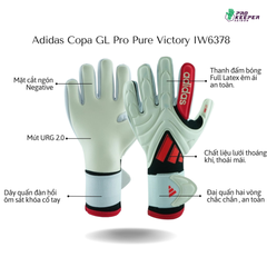 [Gợi Ý Cho Bạn] Găng Tay Thủ Môn Adidas Copa GL Pro Pure Victory IW6378 Dính Đức