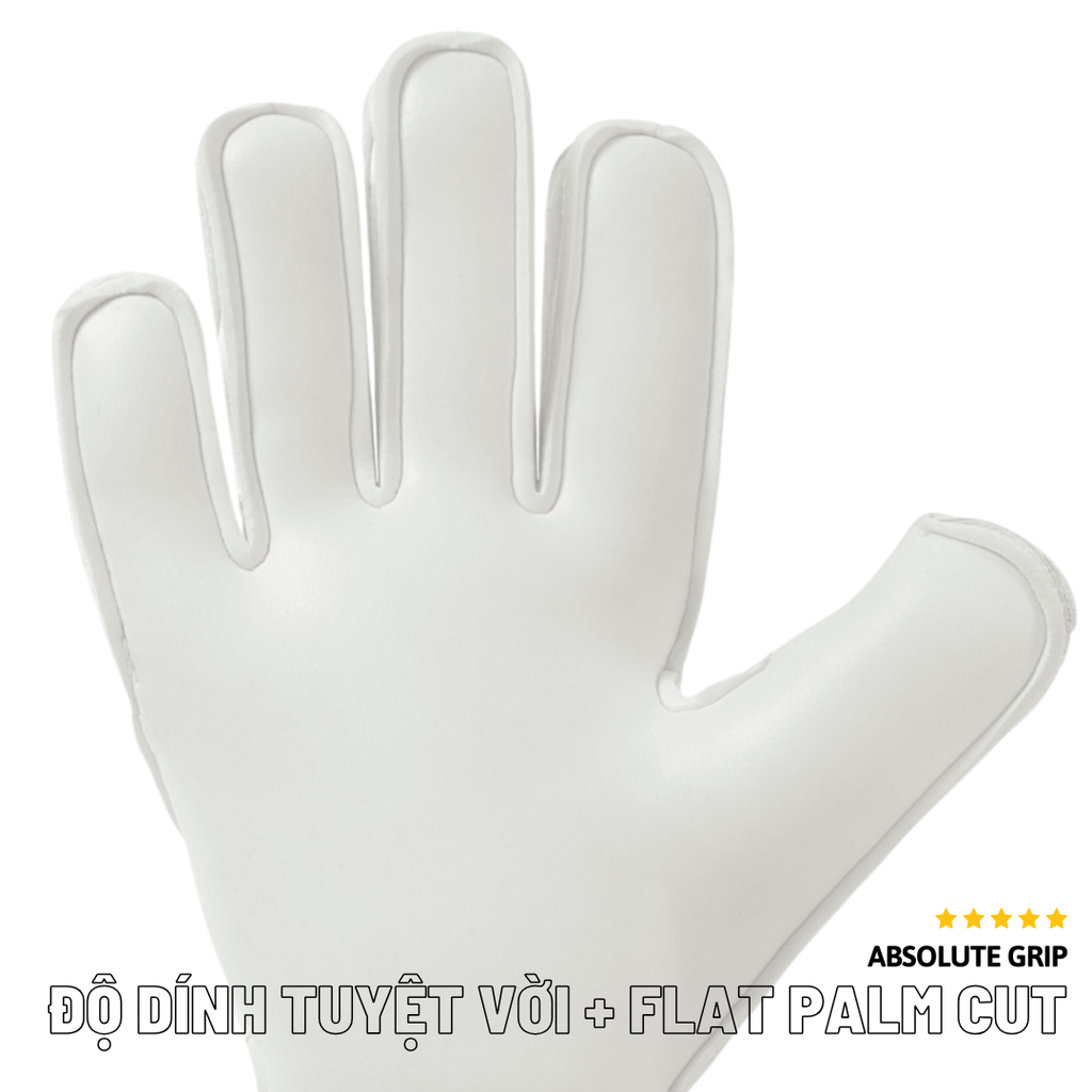 [ Bắt Dính Mọi Thời Tiết ] Găng Tay Thủ Môn Uhlsport Absolutegrip 101136501 Đức Bám Dính