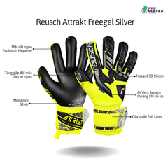 Găng Tay Thủ Môn Reusch Attrakt Freegel Silver 5570235 2025