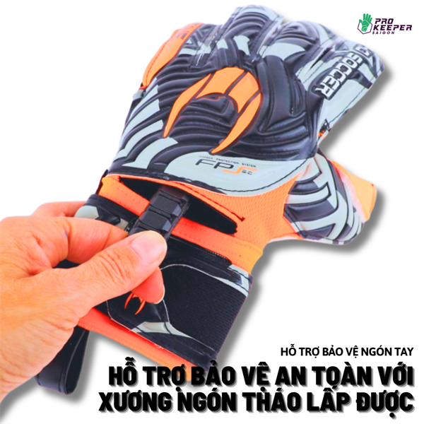 [Có Bảo Vệ Ngón] Găng Tay Thủ Môn HOSoccer One FL Protek Ring