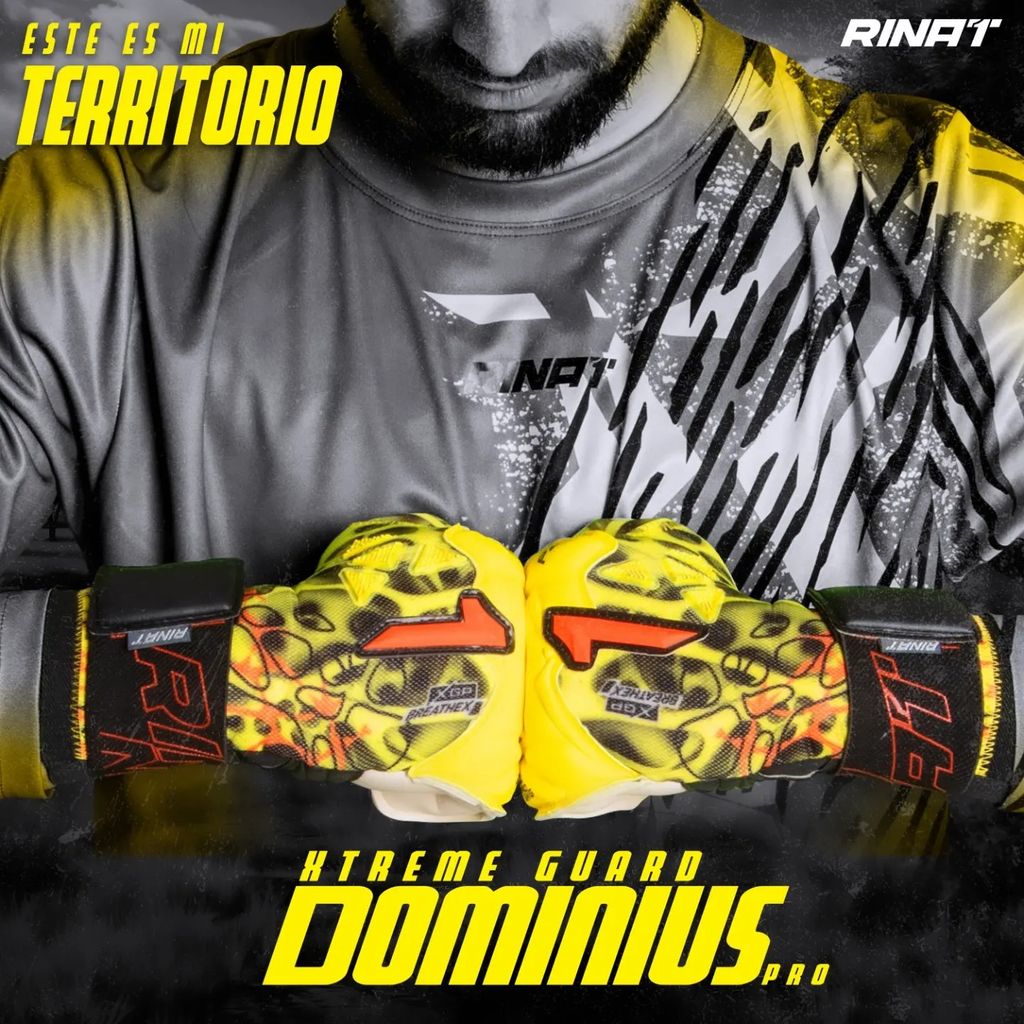 Găng Tay Thủ Môn Rinat Xtreme Dominius PRO Yellow