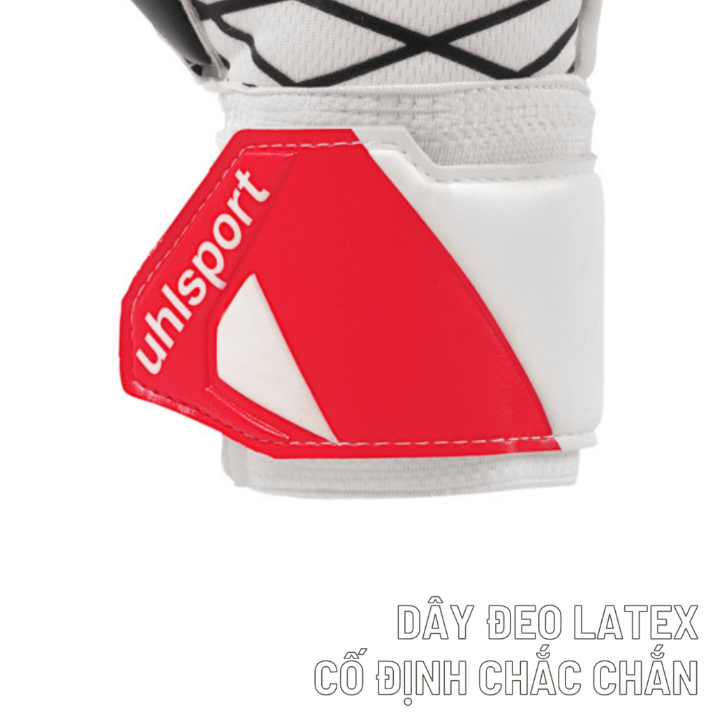 [ Bắt Dính Mọi Thời Tiết ] Găng Tay Thủ Môn Uhlsport Absolutegrip 101136501 Đức Bám Dính