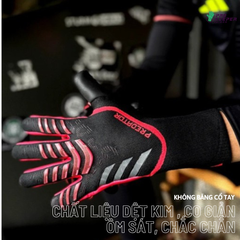 [Không Dây] Găng Tay Thủ Môn Adidas Predator GL Pro Stealth Victory JF8900 Dính Cao Cấp