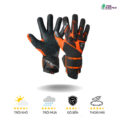 [Sợi Carbon Siêu Bền] Găng Tay Thủ Môn Reusch Attrakt Fusion Carbon® 3D 5570998 7784