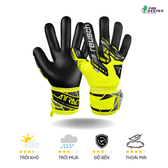 [Giá Tầm Trung] Găng Tay Thủ Môn Reusch Attrakt Silver 5570215 2025