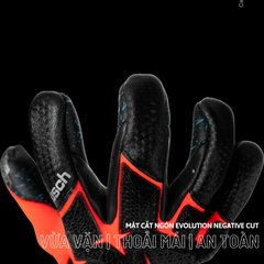 [Sợi Carbon Siêu Bền] Găng Tay Thủ Môn Reusch Attrakt Fusion Carbon® 3D 5570998 7784