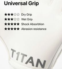 Găng Tay Thủ Môn T1tan Classic 1.0 White Out