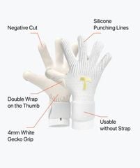 Găng Tay Thủ Môn T1tan Rebel 2.0 White Out