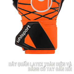[Chuyên Cỏ Nhân Tạo] Găng Tay Uhlsport Super Resist + HN 101134201 Bền