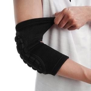 Băng khuỷu tay YASU đệm tổ ong phân tác lực tác động chơi đá banh