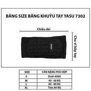 Băng khuỷu tay YASU đệm tổ ong phân tác lực tác động chơi đá banh