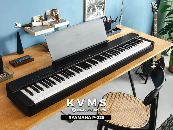 Thiết kế tinh gọn của Yamaha P-225