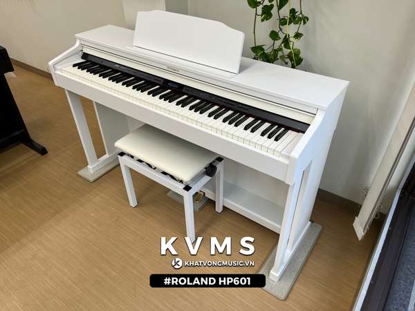 Piano điện Roland HP601 dành cho người mới học