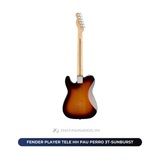  Đàn Guitar điện Fender Player Tele HH Pau Ferro 3T-Sunburst 