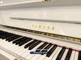  Piano Upright YAMAHA W106 PWH | Piano cơ màu trắng cao cấp 