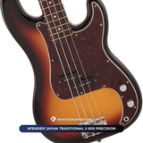  Đàn Guitar Bass Fender Japan Traditional II 60s Precision 