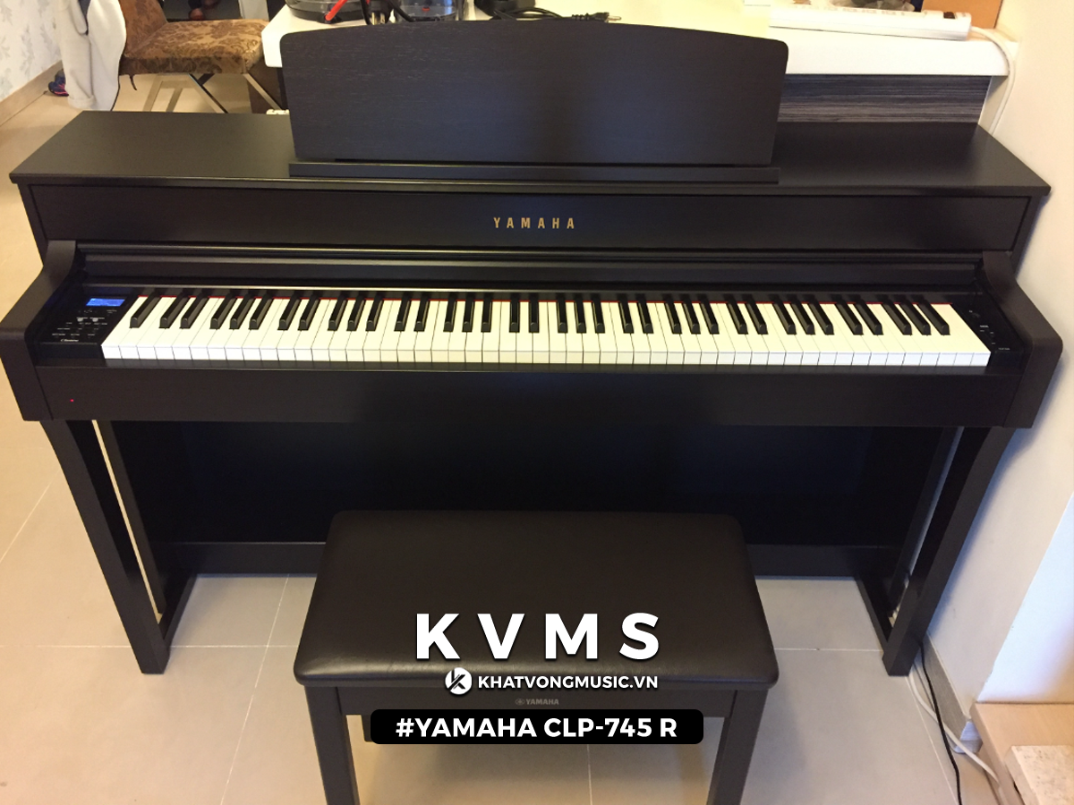 Piano Digital YAMAHA CLP745 NEW FULLBOX 100 Khát Vọng Music Center