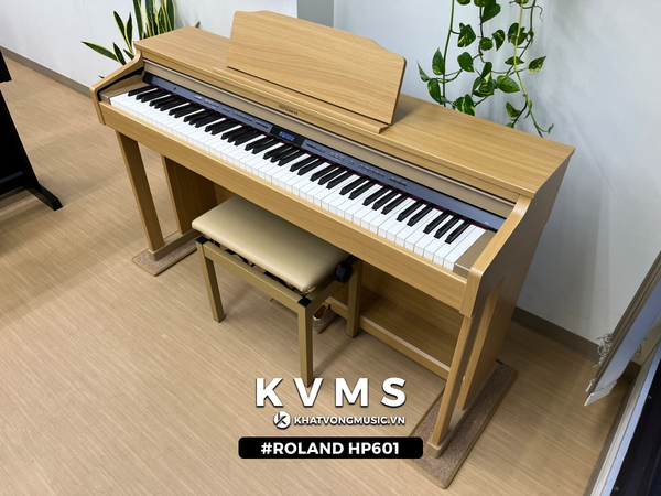 Piano điện Roland HP601 dành cho người mới học
