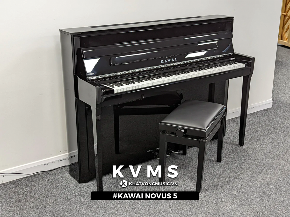 Piano Hybrid KAWAI NOVUS NV5 Like new Khát Vọng Music Center