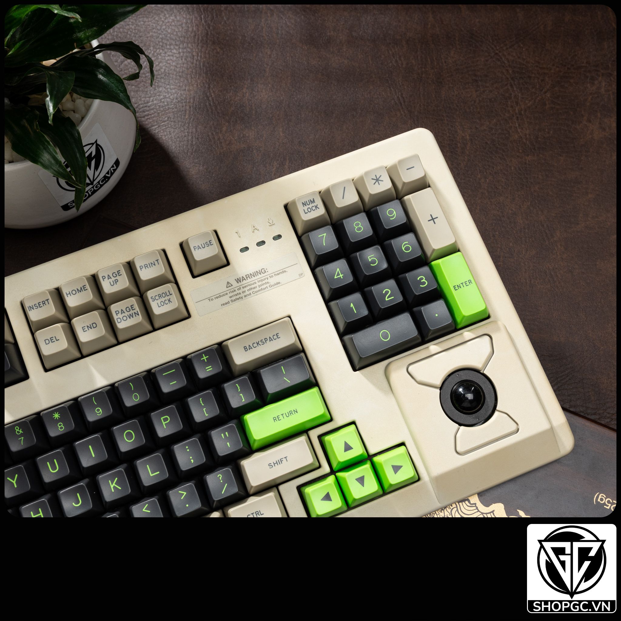 Keycap Maxkey Green Screen – GC Gear