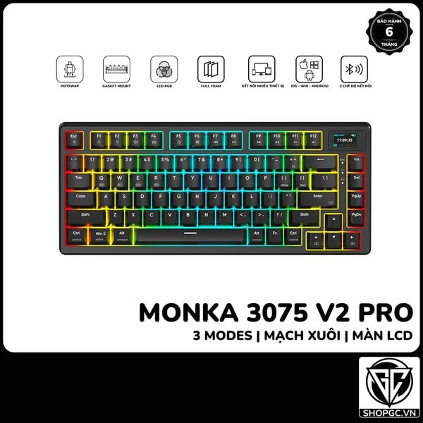 Bàn phím Monka 3075 V2 PRO