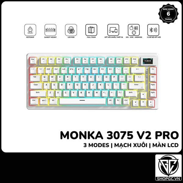 Bàn phím Monka 3075 V2 PRO