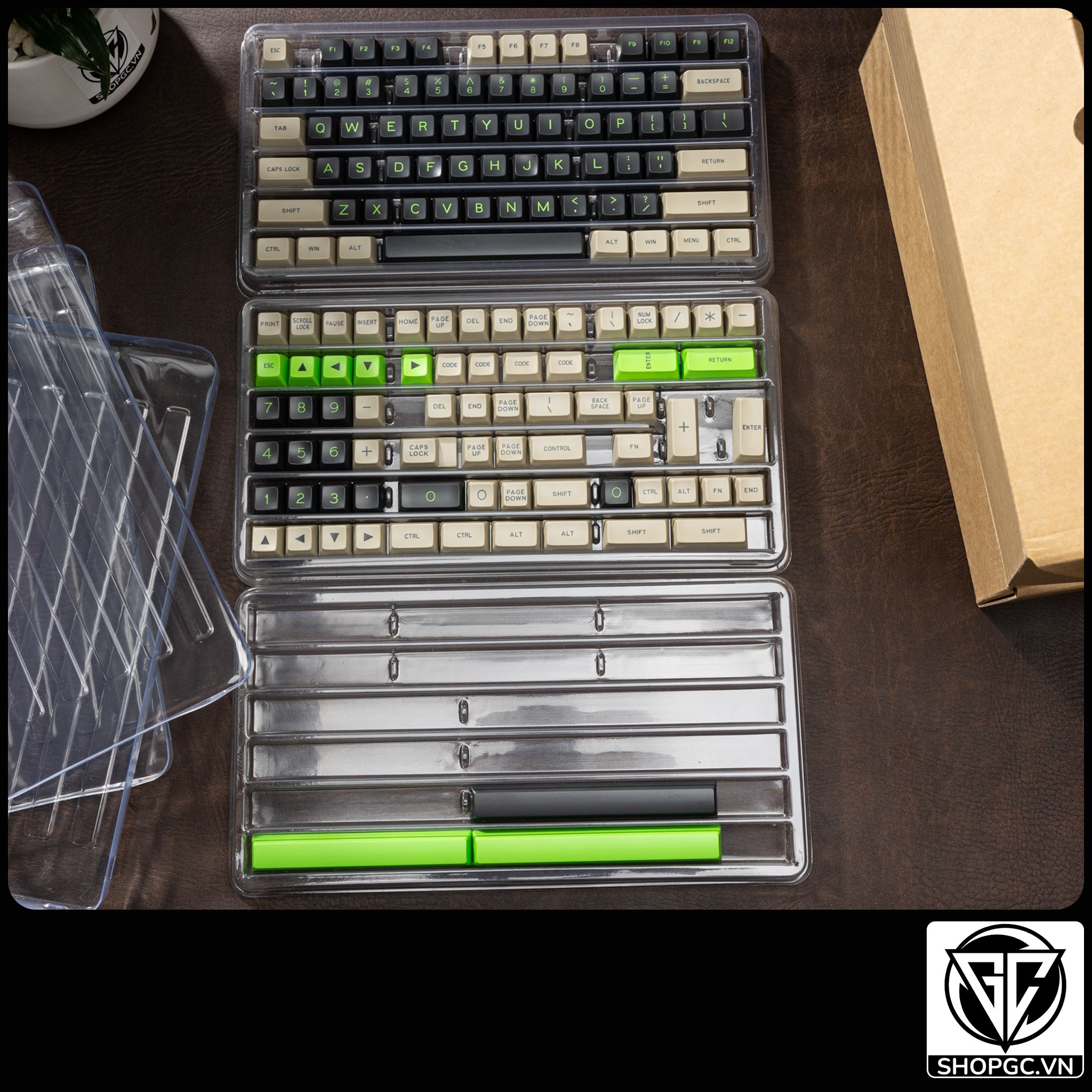 Keycap Maxkey Green Screen – GC Gear