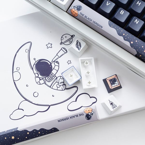 Keycap Astronaut Black V2