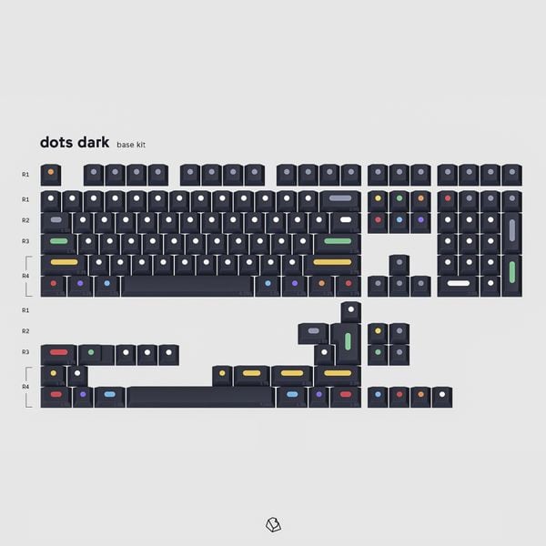 Keycap GMK Dots Dark