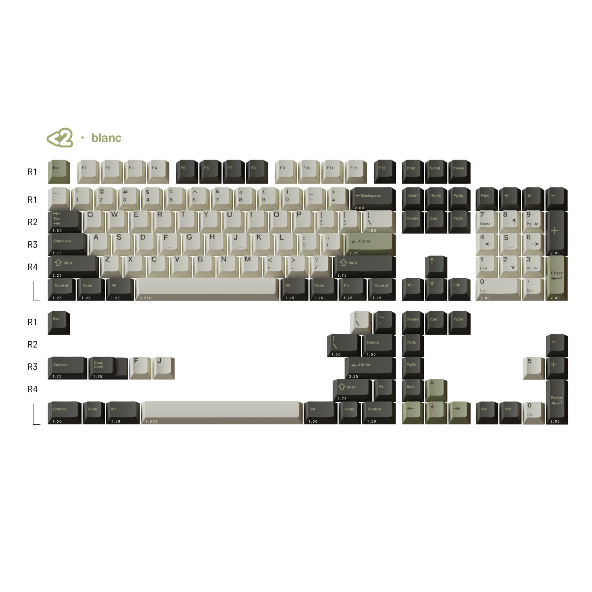 GMK Olive R2 – GC Gear