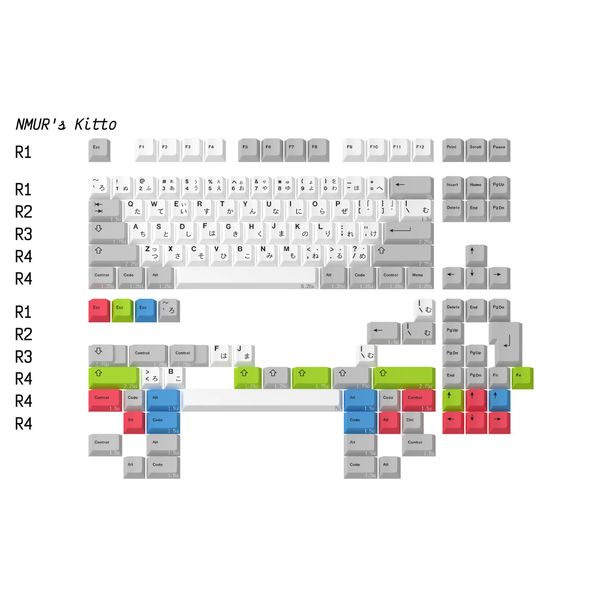 GMK Modern Japanese Desko