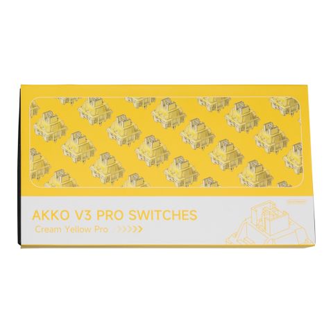 Switch Akko Cream Yellow V3