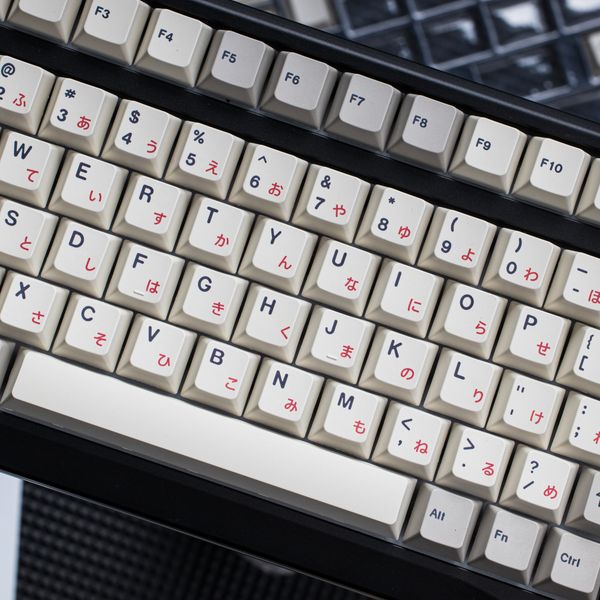 Keycap XMI CLONE | Keycap Retro Janpan Red nhựa PBT 145 nút in nhiệt Dyesub