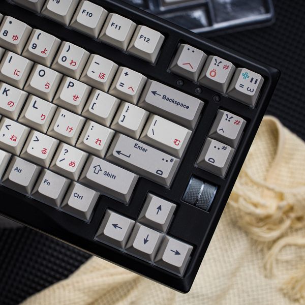 Keycap XMI CLONE | Keycap Retro Janpan Red nhựa PBT 145 nút in nhiệt Dyesub