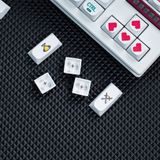  Keycap Pixel Wind Power | MA Pixel Wind Power Font chữ béo | Keycap nhựa PBT 119 nút in nhiệt Dyesub 