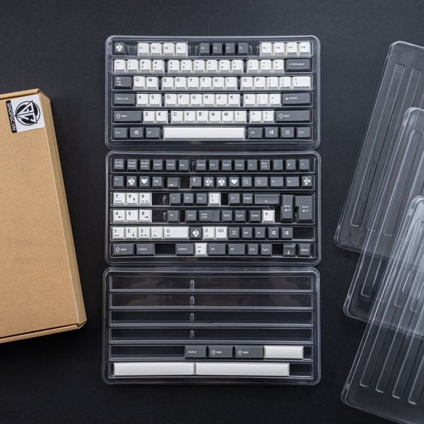 Keycap ePBT Grey On White