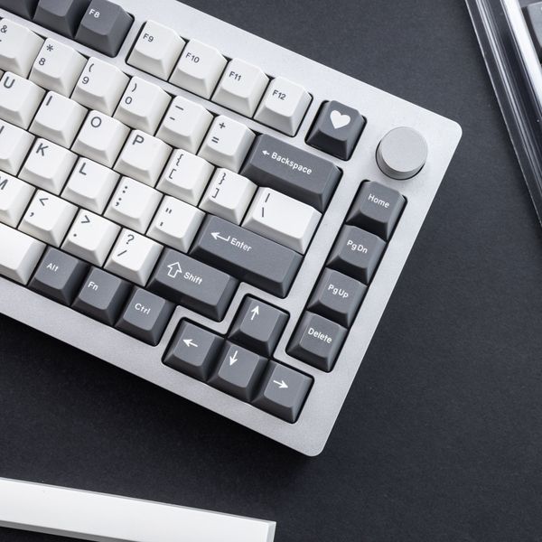Keycap ePBT Grey On White