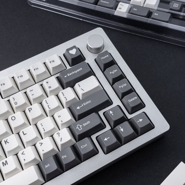 Keycap ePBT Grey On White