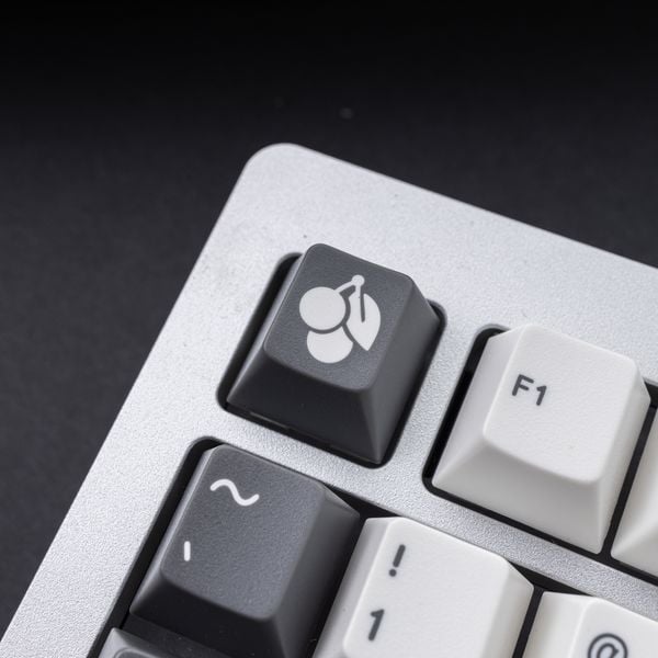 Keycap ePBT Grey On White