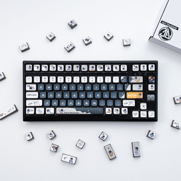 Keycap Astronaut xuyên led