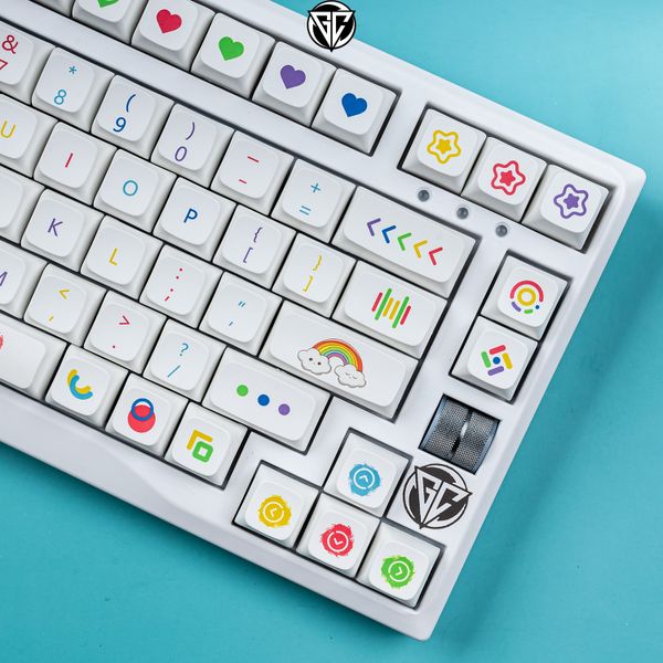 Keycap cầu vồng