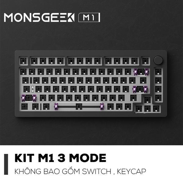 Bàn phím Monsgeek M1W | E-coating