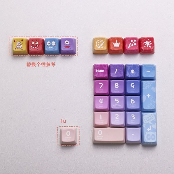 Keycap Rainbow Gradient