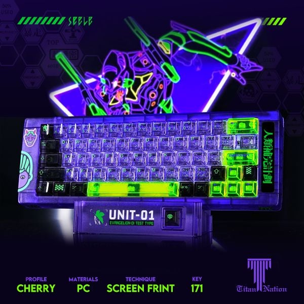Keycap EVA-01 PC