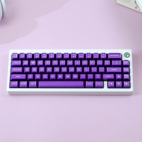 Keycap Purple Semi-Transparent