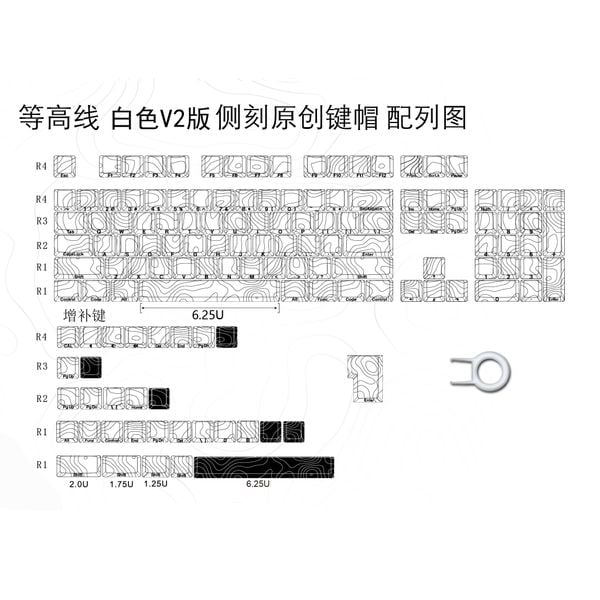 Keycap Contour V2