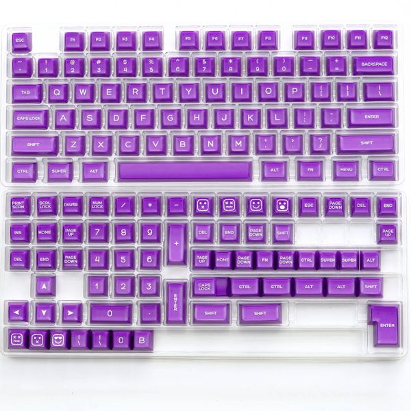 Keycap Purple Semi-Transparent